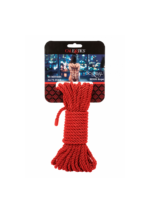 Czerwona Lina do Bondage Scandal – Jedwabista i Długa (10m) - obrazek 2