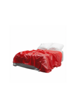 TABOOM Wet Play – Czerwone wodoodporne prześcieradło erotyczne King Size