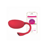 Wibrator Sterowany Aplikacją Magic Motion Fugu – Mocny Silnik (Czerwony)