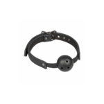 Knebel-Ball Gag With PVC Ball - Black