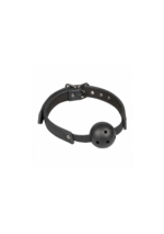 Knebel-Ball Gag With PVC Ball - Black