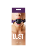 Lust Bondage Ball Gag Purple - obrazek 2