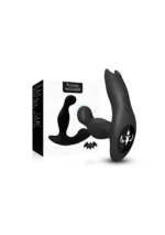 Obrotowy Masażer Prostaty Bat King – Dual Motors & Pilot (Czarny) - obrazek 2