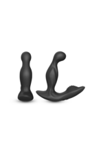 Obrotowy Masażer Prostaty Bat King – Dual Motors & Pilot (Czarny)