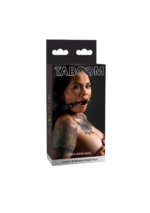 Open Ring Gag Black - obrazek 2